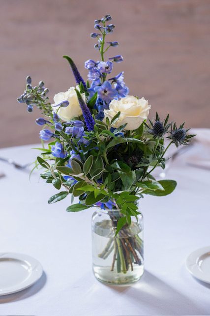 Wedding flowers by Cottage Flowers for Heather & Phil