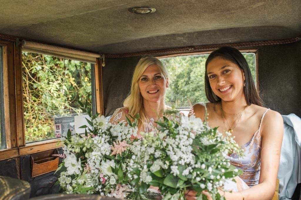 Wedding flowers by Cottage Flowers for Lucy & Chris