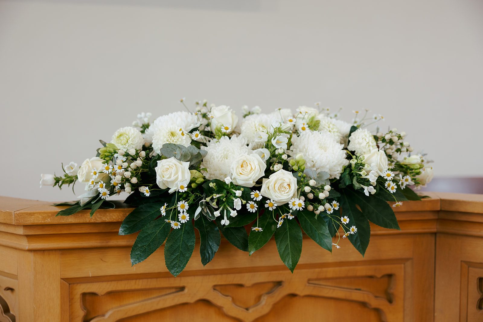 Wedding flowers by Cottage Flowers for Megan & Adam