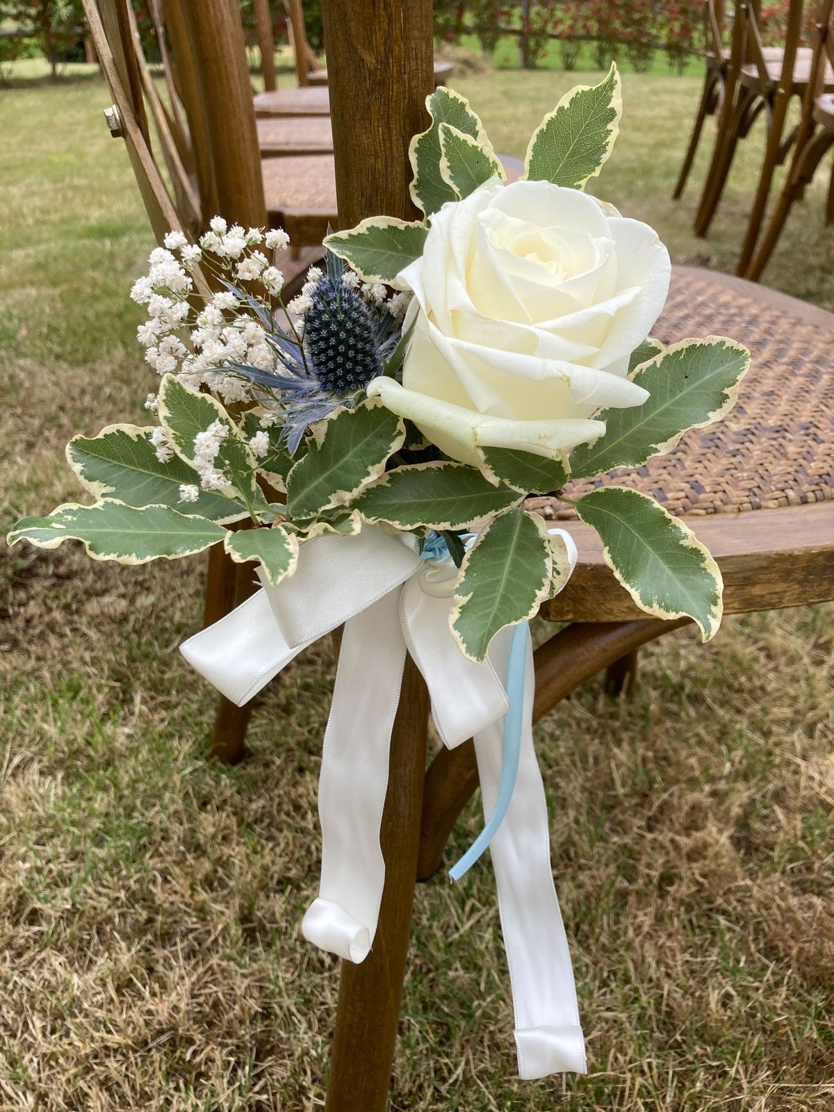 Wedding flowers by Cottage Flowers for Natalia & Karsten