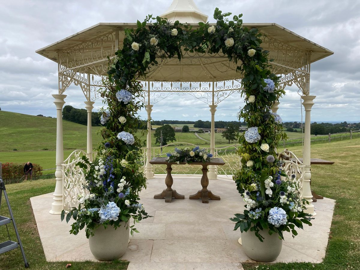 Wedding flowers in Somerset